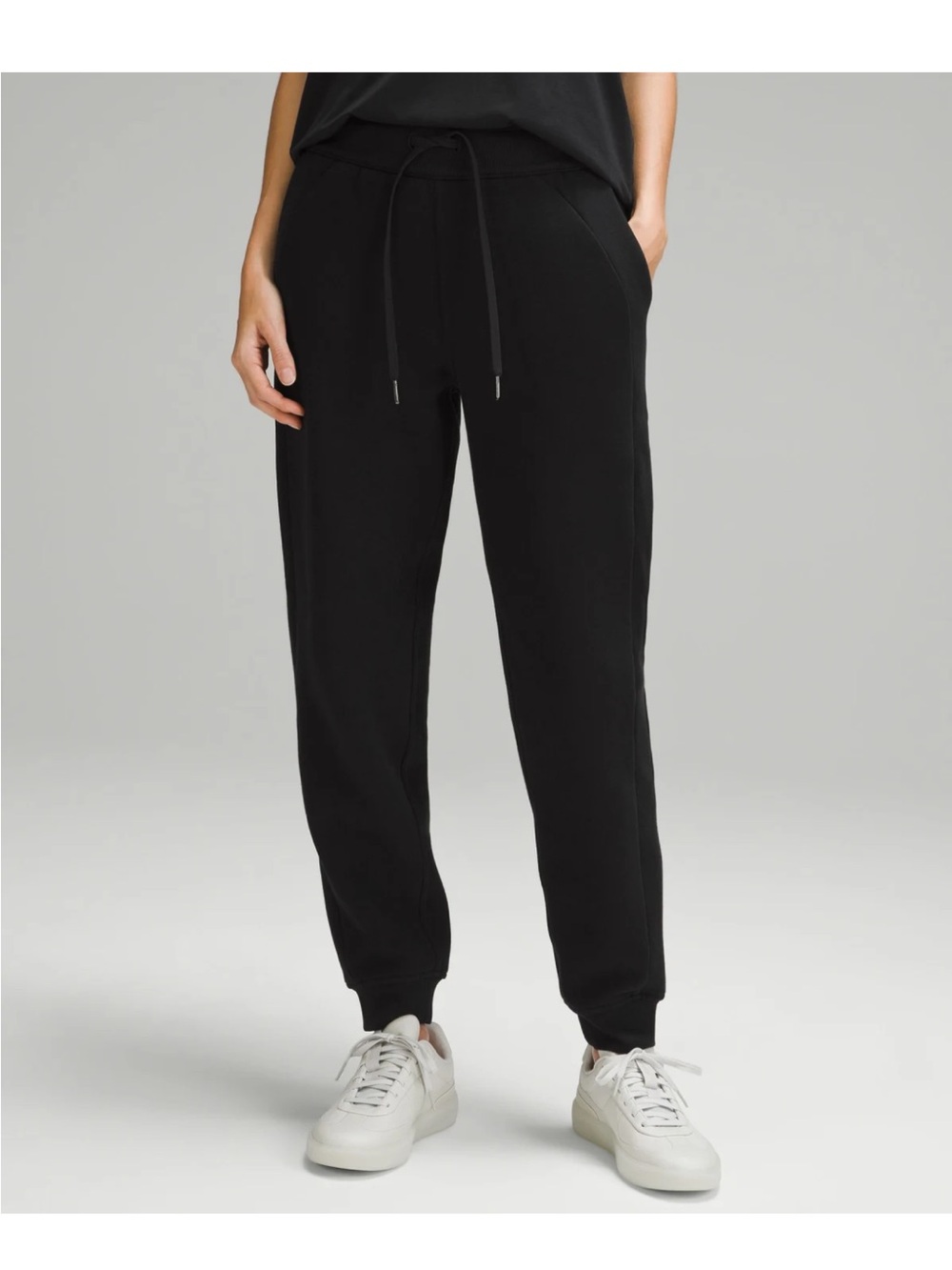 Lululemon Black Scuba High-Rise Joggers